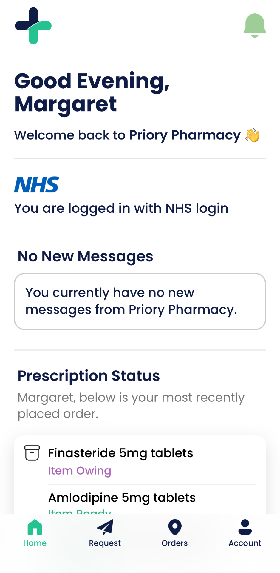 Priory Pharmacy App